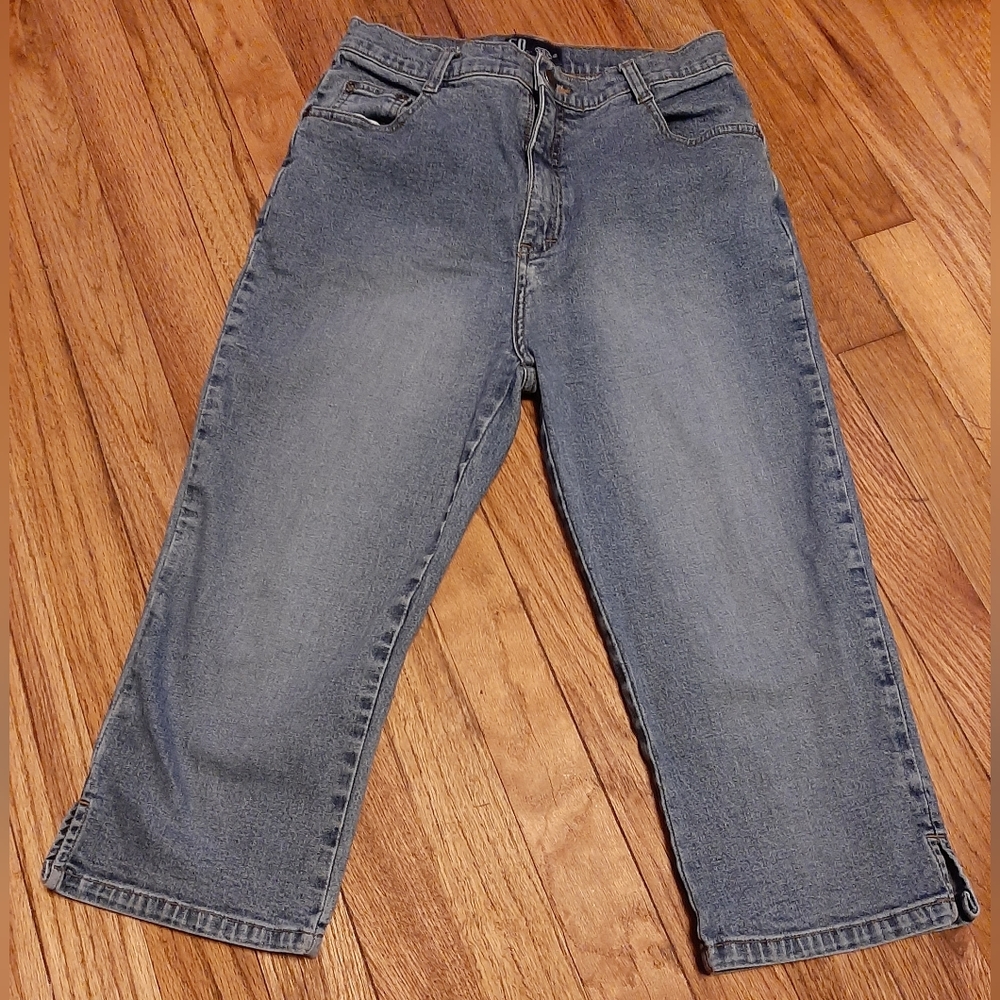 💲SO GSjc size 16 Pedal Pusher Denim Shorts
